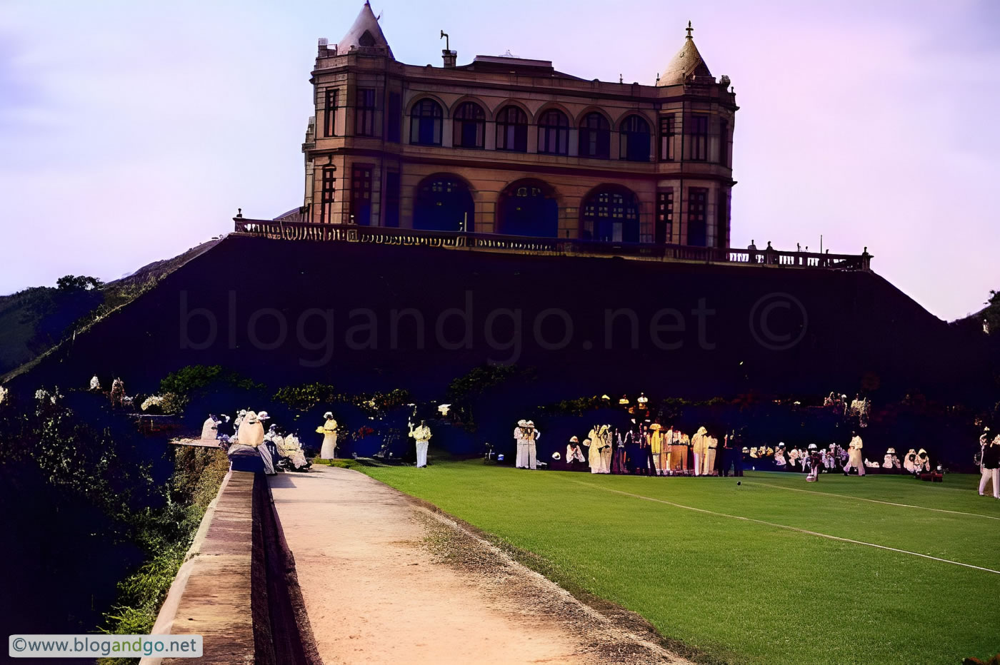 Mountain Lodge Garden Bowls, Victoria Peak 1930s